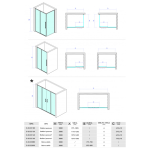 Concept Devon bočno staklo 90x200 nacrt