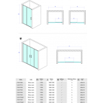 Concept Opal klizna vrata nacrt