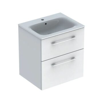 Geberit Selnova Square lavabo sa ormarićem, dve fioke 501.236.00.1