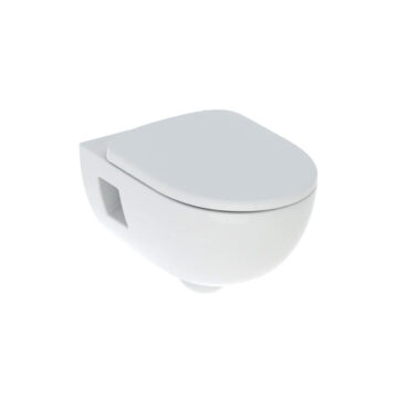 Geberit Selnova set konzolne WC šolje Rimfree vidljivo kačenje sa WC sedištem