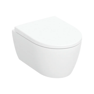 Geberit iCon set konzolna WC šolja, smanjena dubina, skriveno kačenje