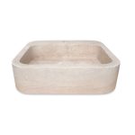 Minotti nadgradni lavabo 420x450x120 mermerni