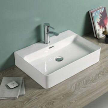 Minotti nadgradni lavabo 600x425x135 sa otvorom za slavinu