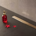Peštan kanalice Frameless Line Gold