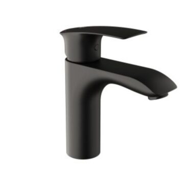 Herz Elite Black slavina za lavabo crna 00088B