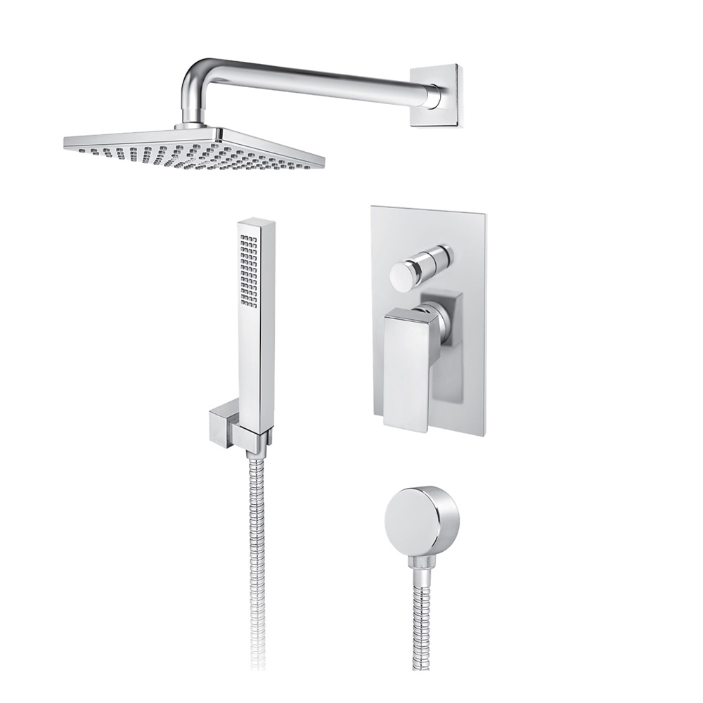 Rosan baterija za tus kadu sa uzidnim i rucnim tusem