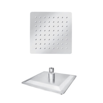 Rosan tuš ruža Inox 200x200mm