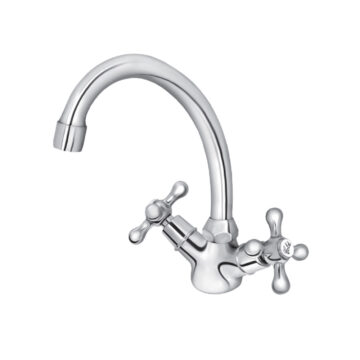 Rosan Nostalgija baterija za sudoperu - lavabo izliv 130mm