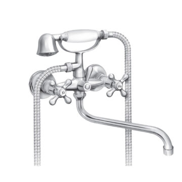 Rosan Nostalgija baterija za tuš kadu - lavabo Švedska sa ručnim tušem