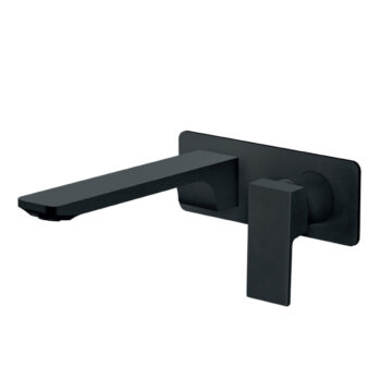 Rosan Quadro Black uzidna baterija za lavabo