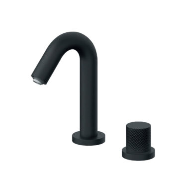 Rosan S2 Black baterija podgradna za lavabo jednoručna