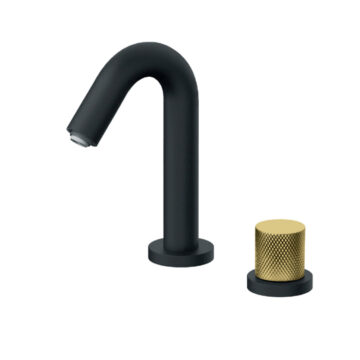 Rosan S2 Black&Gold baterija podgradna za lavabo jednoručna
