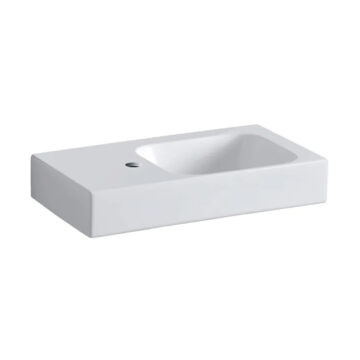 Geberit iCon lavabo za pranje ruku sa površinom za odlaganje, levi