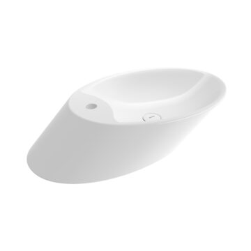 Bocchi Vessel lavabo bela