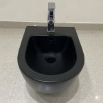 Bocchi V-Tondo konzolni bide crni slika 1