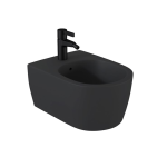 konzolni bide mat crni slika 1