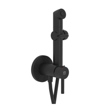 Herz higijenski tuš set 00359B crni