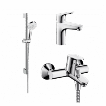 64804 Hansgrohe Focus tuš set 3u1