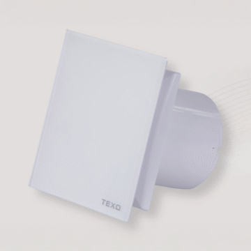 Air Pro ventilator Beli staklo