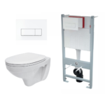 WC šolja Cersanit vodokotlić AlcaPlast m370 Set 4 u 1