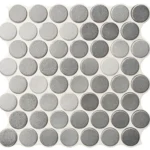 Realonda Ceramica Circle Glossy Grey 30.9×30.9cm