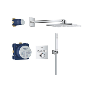 Grohe Smartcontrol ugradni tuš set sa Rainshower Smartactive 310 Cube