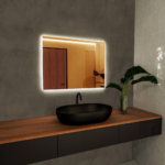 Led ogledalo Lea Bronze