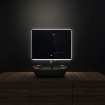 Led ogledalo Lea Silver