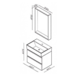 LineArt Plaza 600 legnano tehnicki crtez