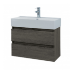 LineArt Plaza 700 oak ormarić sa umivaonikom