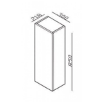 LineArt Plaza legnano vertikala tehnicki crtez