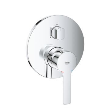 Grohe Lineare jednoručna baterija za tuš sa prebacivačem, 3 izlaza