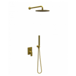 Copen Nook baterija sa tuš setom 1 brušeno zlato