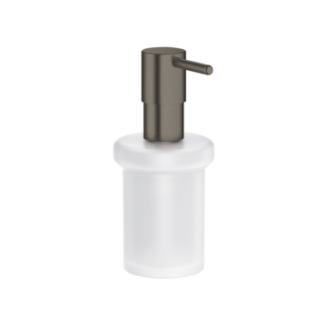 Grohe Essentials dozer za sapun crna mat
