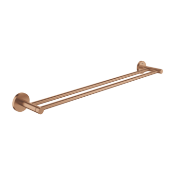 Grohe Essentials dvostruki držač za peškire bronzani
