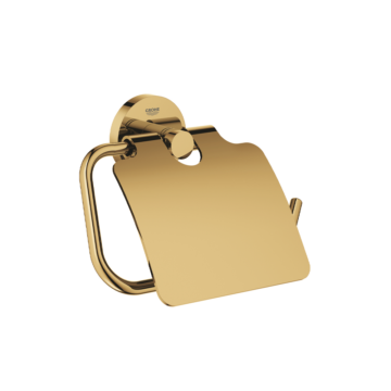 Grohe Essentials držač toalet papira sa poklopcem zlatni