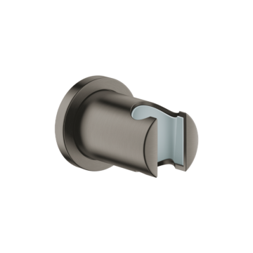 Grohe Rainshower zidni držač ručnog tuša crna mat