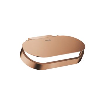 Grohe Selection držač toalet papira sa poklopcem bronzani