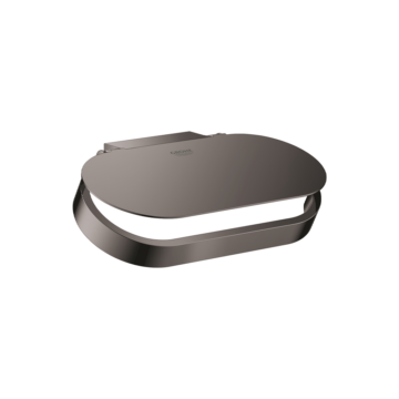 Grohe Selection držač toalet papira sa poklopcem crna sjaj