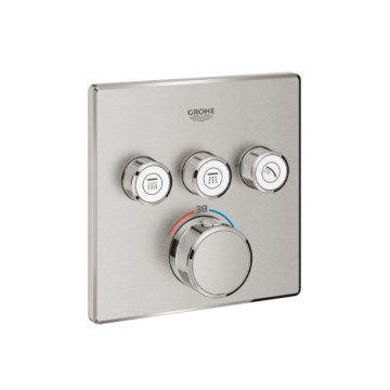 Grohe Grohtherm Smartcontrol termostat za skrivenu ugradnju sa tri izlaza