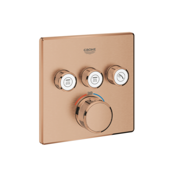 Grohe Grohtherm Smartcontrol termostat za skrivenu ugradnju sa tri izlaza