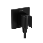 Hansgrohe Fixfit E priključak za tuš crevo sa držačem za tuš crna mat