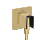 Hansgrohe Fixfit E priključak za tuš crevo sa držačem za tuš zlatni