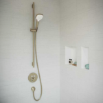 Hansgrohe Fixfit E priključak za zidni tuš bronza