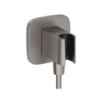 Hansgrohe Fixfit Q priključak za tuš crevo sa držačem za tuš crna/hrom