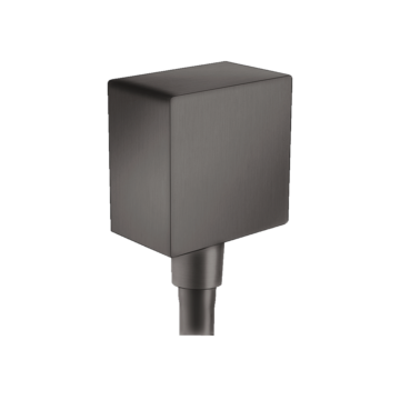 Hansgrohe Fixfit priključak za zidni tuš crna/hrom