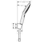 Hansgrohe Raindance Select E set za tuširanje sa crevom 160cm