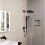 Hansgrohe Rainfinity tuš ruža 1 JET, crna mat