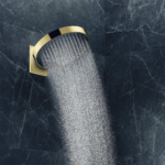 Hansgrohe Rainfinity tuš ruža 360 3 JET sa priključkom, zlatna