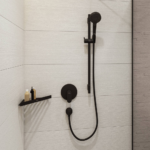 Hansgrohe AddStoris ugaona polica crna mat